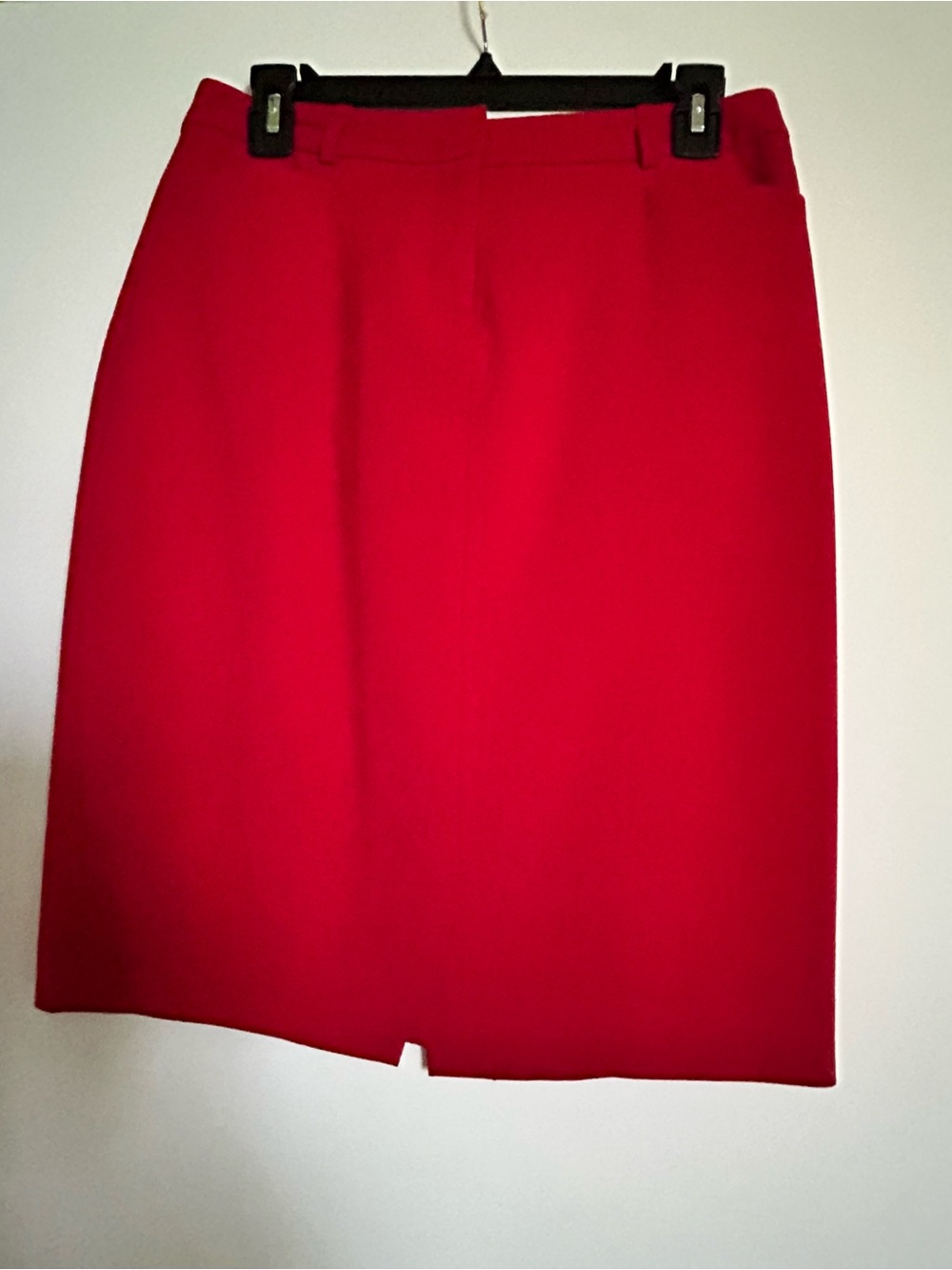 Calvin Klein Bold Red Pencil Skirt